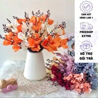 TẶNG BÌNH - Combo 4 cành hoa diên vĩ trang trí nhà cửa