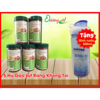 [Tặng Bình Nước Duy Tân 500ml] Combo 5 Gạo Lứt Rang Không Tỏi Dương Cát 300g