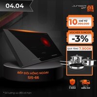 [TẶNG BỘ NỒI CHẢO 7TR9] Bếp đôi từ hồng ngoại Junger SIS-66 4200W Không kén nồi Bảo Hành 36 Tháng