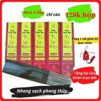 [TẶNG BỘ VĂN KHẤN] NHANG SẠCH PHONG THỦY TỤ LỘC HƯƠNG ALOFA 1 HỘP 89 CÂY DÙNG CHO PHONG ĐIỀU HÒA - PHONG THỦY STORE