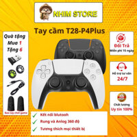 🎁Tặng Bọc Joystick🎁 Tay cầm chơi game fifa online 4 P4 Plus, Tay cầm bluetooth PC/Smart Phone giá rẻ tốt nhất