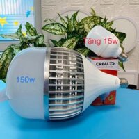 |tặng bóng 15w|Bóng Đèn LED 150W Tuổi Thọ 30.000 Giờ Nhiệt Độ Màu Trắng 6500K bóng sáng chuyên dụng