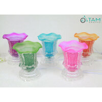 [Tặng bóng đèn] Đèn xông tinh dầu thủy tinh chiếc cúp DXTDD-C0130_TTTM