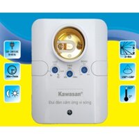 [TẶNG BÓNG] Đui Đèn Cảm Ứng Vi Sóng RS686C, Tự Sáng Khi Có Người Đến Gần.
