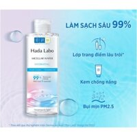 (TANG BONG TAY TRANG) Nước tẩy trang sạch sâu dưỡng ẩm Hada Labo Micellar Water Hydrating 240ml