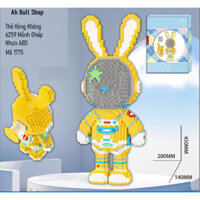 [Tặng Búa] Mô hình lắp ráp LeGo thỏ MoMo Phi Hành Gia 45cm Xinz Đồ chơi Xếp Hình cho bé