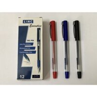 [TẶNG BÚT BI] Hộp 12 Bút gel nước Linc Excutive Ngòi 0.5mm