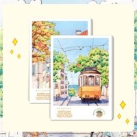 [TẶNG BÚT BI] Lốc 10 Vở kẻ ngang Hải Tiến 120 trang Xuân Hạ Thu Đông 2814 - Định lượng 60gsm