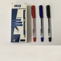 [TẶNG BÚT XÓA] Hộp 12 bút nước LinC Excutive nét 0.5mm