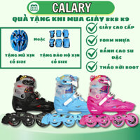 [TẶNG BV] Giày Patin Flying Eagle BKB K9 Chính Hãng, Bánh Cao Su Đặc Êm Chân Có Phanh An Toàn Tặng Full Bảo Hộ Tay Chân