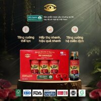 [Tặng Cà phê linh chi] Combo hỗ trợ điều hoà men gan Nước uống thải độc & Linh chi khô cắt lát cải thiện sức khoẻ