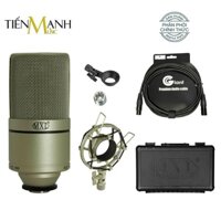 [Tặng Cable, Chính Hãng] MXL 990 Mic Condenser Thu Âm Phòng Studio, Micro Biểu Diễn Microphone Cardioid MXL990