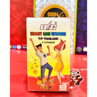 Tăng Cân 9 Vitamin TP Thái Lan.Tem Cào Hộp 100 Viên Hỗ Trợ Ăn Ngon, Ngủ Ngon Cải Thiện Cân Nặng