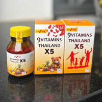 Tăng Cân 9 Vitamin TP X5 Thái Lan Mẫu Mới Viên Uống Ăn Ngon 1