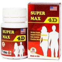 TĂNG CÂN SUPER MAX 4D CHINH PHỤC NGƯỜI GẦY