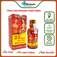Tăng Cân Wisdom Weight Vitamin Hỗ Trợ Tăng Cân Giúp Ăn Ngon Ngủ Ngon (Hàng Chuẩn)