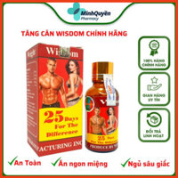 Tăng Cân Wisdom Weight Vitamin Hỗ Trợ Tăng Cân Giúp Ăn Ngon Ngủ Ngon (Hàng Chuẩn)