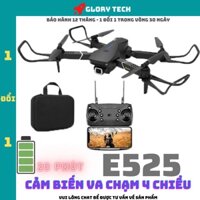 🚁Tặng Cánh Dự Phòng🚁 Flycam mini giá rẻ E525 - Quay phim chụp ảnh HD - Kết nối wifi điện thoại - Cảm biến va chạm