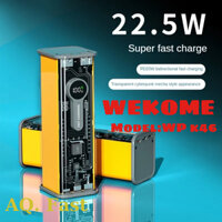[TẶNG CÁP REMAX]Sạc Dự Phòng Wekome WP k46, dung lượng 10000mah 20.000mAh, 22.5w,Sạc Cực Nhanh QC 3.0 Chưa Có Đánh Giá 0