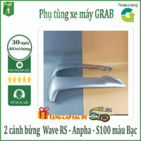 [TẶNG CÁP SẠC ĐIỆN THOẠI] Bộ 2 cánh bửng bên ngoài xe Wave anpha - RS -S100 đời 2002 đến 2016