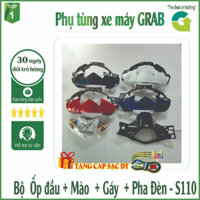 [TẶNG CÁP SẠC ĐIỆN THOẠI ] Bộ 4 món Ốp đầu + Mào + Gáy + Pha đèn xe Wave S110