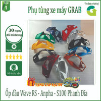 [Tặng cáp sạc điện thoại] Ốp đầu Wave anpha- Wave RS - Wave S100 phanh đĩa đời 2006 - 2016