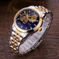(Tặng Cắt Mắt Đồng Hồ+ Dây Da) Đồng Hồ Cơ Nam Byino Cơ Lộ Máy Cực Chất Lượng