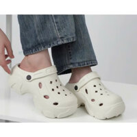 [Tặng charm] [NE14] Dép sục dáng thể thao Nesty cao 7.5 cm êm nhẹ, chống trơn trượt