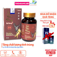 Tăng chất lượng tinh trùng yếu – Ích thận khang hộp 30 viên từ thảo dược, bổ thận tráng dương
