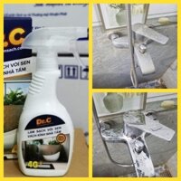[tặng chổi + tẩy máy giặt]TẨY CẶN CANXI BÁM TRÊN VÒI SEN INOX, VÁCH KÍNH NHÀ TẮM LÂU NGÀY + TẶNG CHỔI CỌ