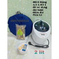 (Tặng chui 3 chấu)Trọn Bộ Đầy Đủ Nồi xông Hơi Cao Cấp HeRo 2 lít Chính Hãng kèm Lều Tam giác. Xông Hơi Sát Khuẩn Hô Hấp.