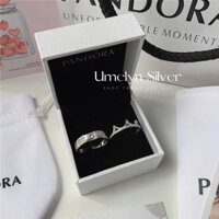 [TẶNG CHỨNG CHỈ TÌNH YÊU] Nhẫn đôi nam nữ M9.2 Umelyn Silver - chất liệu bạc ta (kèm túi hộp Pan.dora như ảnh)