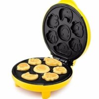 [Tặng cọ dầu] Máy làm bánh hình thú dễ thương mini tự động