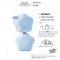 (Tặng Cọ) Son Bùn Dạng Hủ Thuần Chay Dearmay Pure Falling Mood Lip Pot (6.5g)