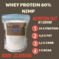 TĂNG CƠ, TĂNG CÂN WHEY 80 NZMP
