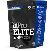 Tăng cơ Whey Protein 100 Isolate BiPro Elite Chứng nhận NSF Certified - Made in USA - French Vanilla