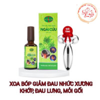 [Tặng con lăn]Tinh dầu ngải cứu Dạ Thảo Liên - Dầu thoa đau nhức xương khớp chai 50ml,