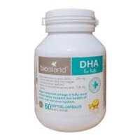 Tăng cường DHA cho trẻ Bioisland DHA 60 viên