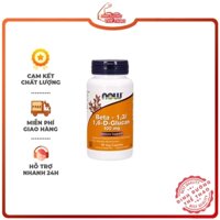 Tăng cường hệ miễn dịch cho cơ thể NOW BETA 1,3/1,6 D GLUCAN 100MG 90 VIÊN