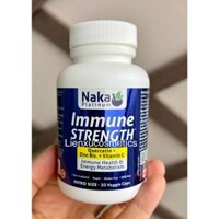 Tăng cường hệ thống miễn dịch Naka Platinum Immune Strength, hộp 30 viên; HSD 2026