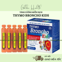 ⭐Tăng cường miễn dịch - THYMO BRONCHO KIDS - Hộp 20 ống - Tăng cường miễn dịch, bảo vệ đường hô hấp trên, ăn ngon miệng