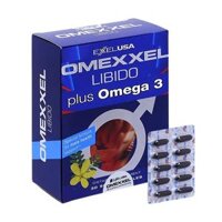 Tăng cường sinh lý Nam Omexxel Libido Plus Omega 3 Excelife (H/30v)