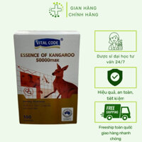 Tăng cường sinh lý viên uống Vital Code Essence of Kangaroo 50000 Max chiết xuất từ thịt kangaroo nhập khẩu Úc