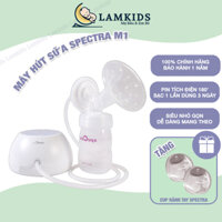 (TẶNG CUP) Máy Hút Sữa Có Pin Tích Điện Spectra M1 Hàn Quốc Bảo Hành Chính Hãng 1 Năm Lamkids