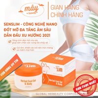 [TẶNG ĐAI NỊT BỤNG] Gel Lạnh Tan Mỡ Senslim Herbal Cool Gel Body