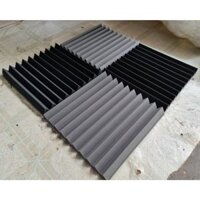 (Tặng dao rọc giấy) COMBO 10 tấm mút xốp tiêu âm rãnh dọc KT 50x50x5cm