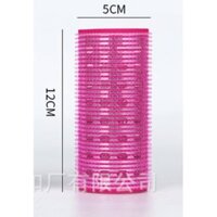 [TẶNG DẦU GỘI KHÔ ISSY 109K] Lô Cuốn Tóc Hàn Quốc Lõi Nhôm 12cm Siêu To Dài Tự Cuốn Tại Nhà Được