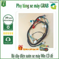 [Tặng Dây Cáp Sạc Điện Thoại] Bộ dây điện sườn xe máy WIN CÓ ĐỀ - 1707