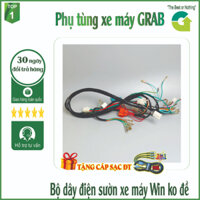 [Tặng Dây Cáp Sạc Điện Thoại] Bộ dây điện sườn xe máy WIN KHÔNG ĐỀ - 1708