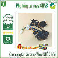 [Tặng Dây Cáp Sạc Điện Thoại] Cụm công tắc hai bên gắn xe máy Wave ZX - Wave Anpha cũ - Wave 110 đời 1997 - 2006-1714